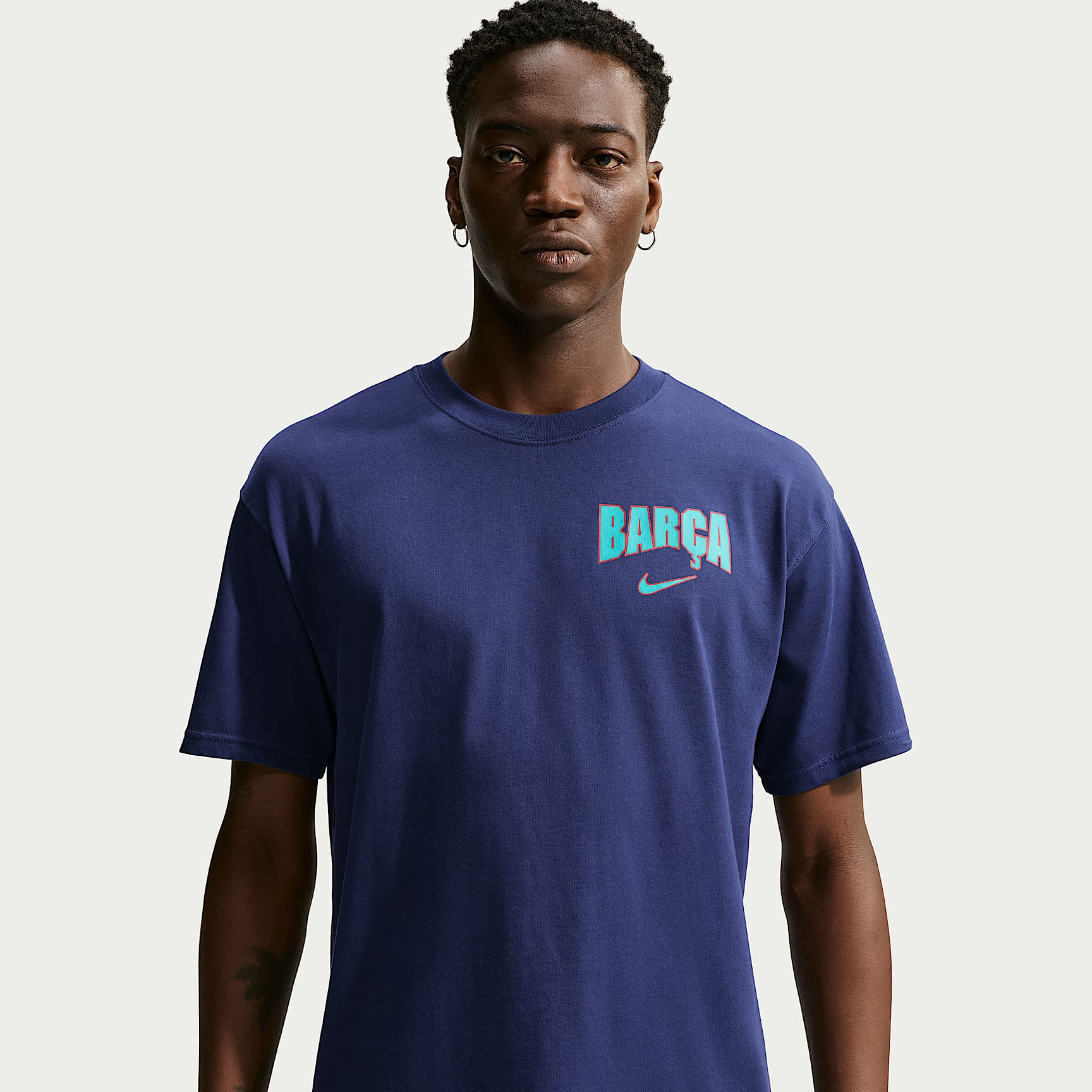 FC Barcelona Men's Nike Soccer T-Shirt. Nike.com